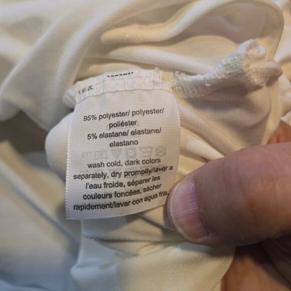 Tommy Hilfiger Ivory Sleeveless Blouse Size Small NWT - Picture 6 of 11